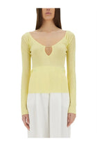 JACQUEMUS Women's The Top Praluce Yellow