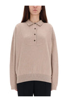 JACQUEMUS Women's Vareuse Balloon Sweater Beige