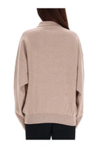 JACQUEMUS Women's Vareuse Balloon Sweater Beige, view 3