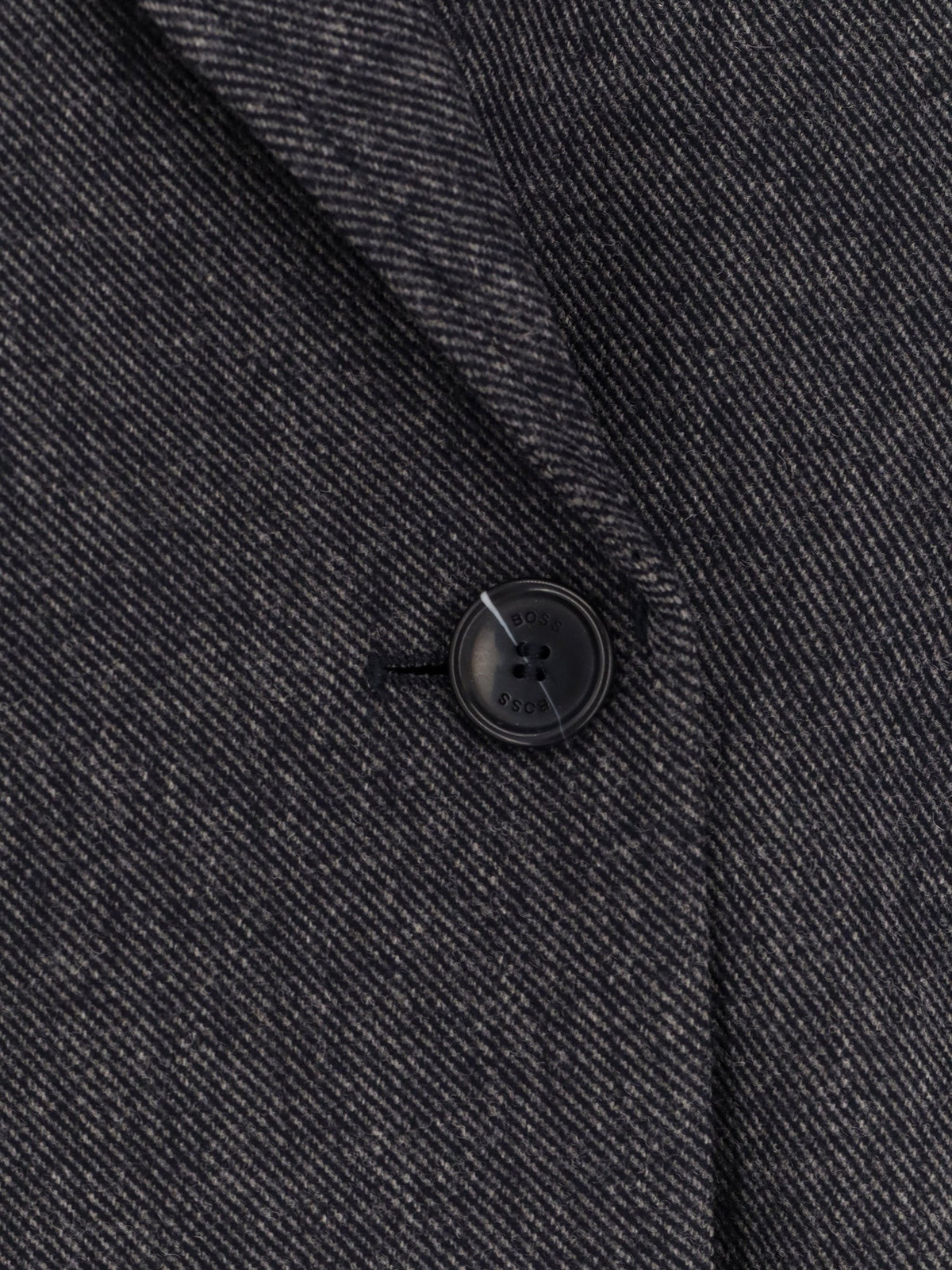 BOSS Women's Jafleni Double Breasted Wool Blend Blazer Blue