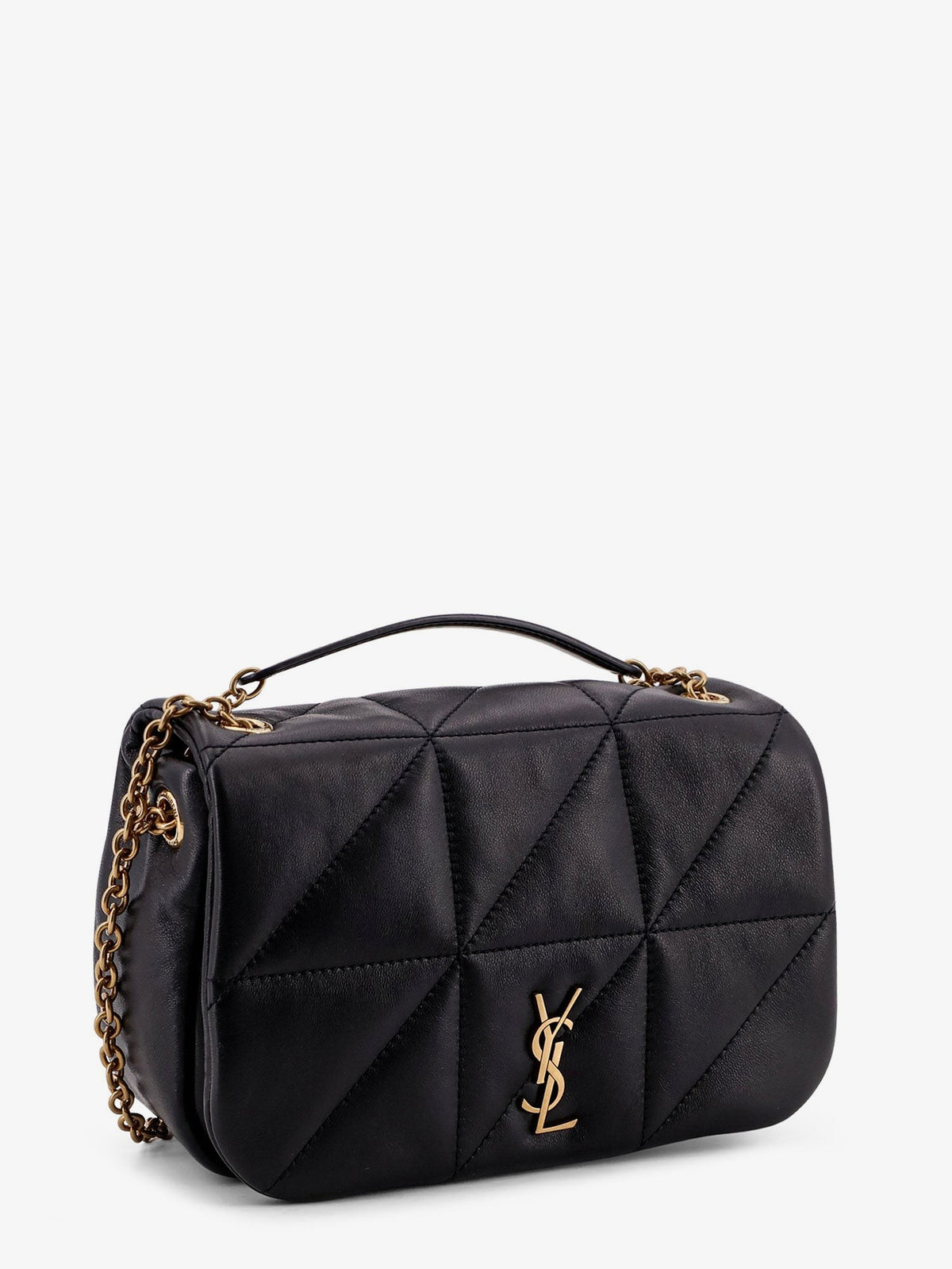Saint Laurent Women's Jamie Mini Shoulder Bag Black, view 3