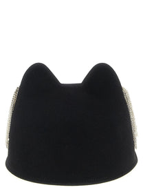 Maison Michel Jamie Hat Black