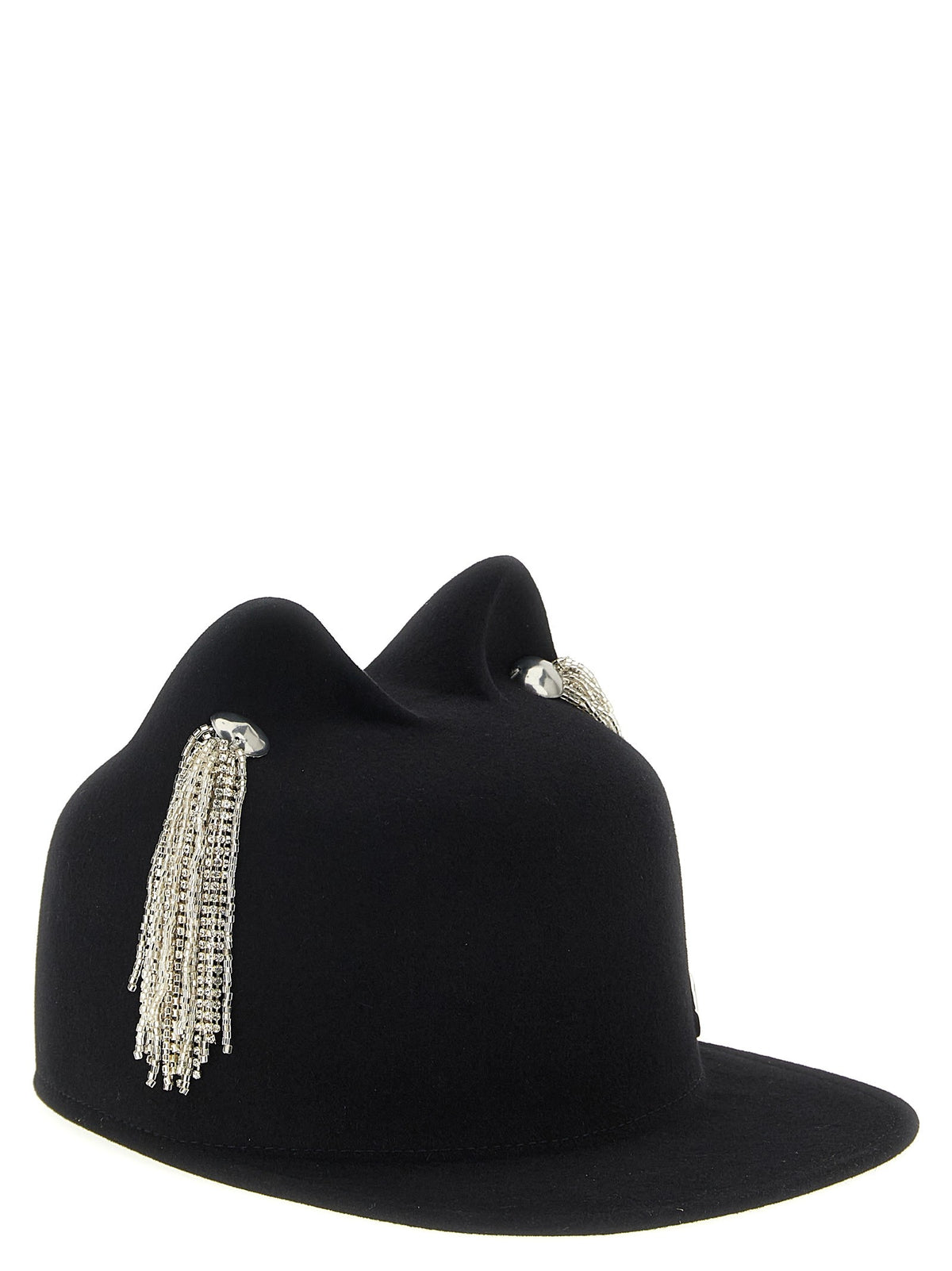 Maison Michel Jamie Hat Black