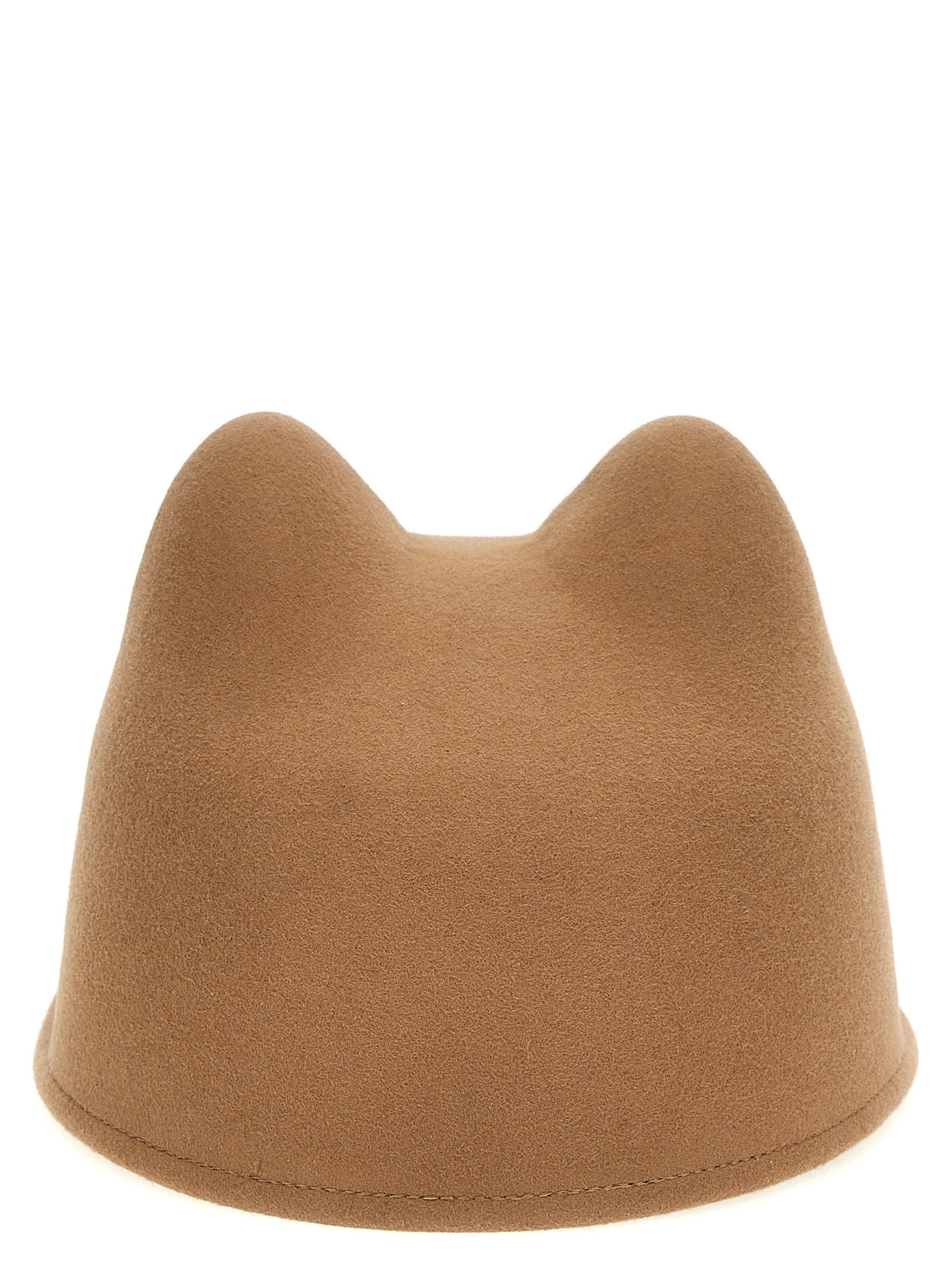 Maison Michel Jamie Hat Brown