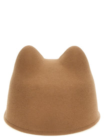 Maison Michel Jamie Hat Brown