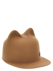Maison Michel Jamie Hat Brown