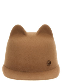 Maison Michel Jamie Hat Brown