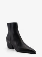 Paris Texas Women's Jane Ankle Leather Boots Black, view 2