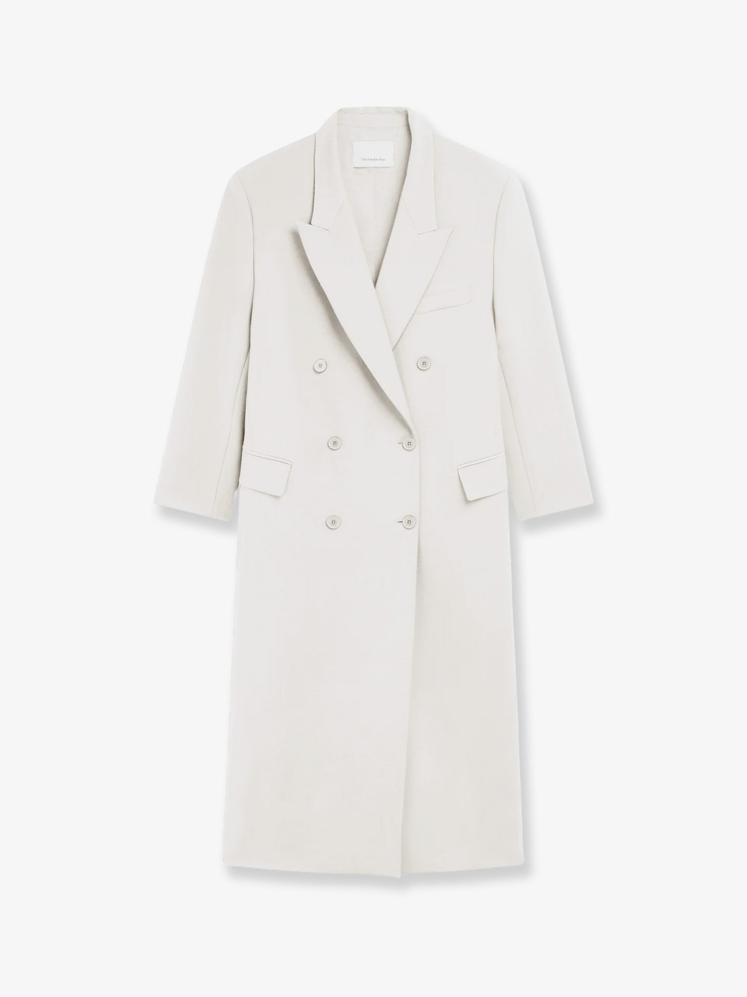 The Frankie Shop Women's Jane Viscose Blend Coat White