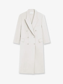 The Frankie Shop Women's Jane Viscose Blend Coat White