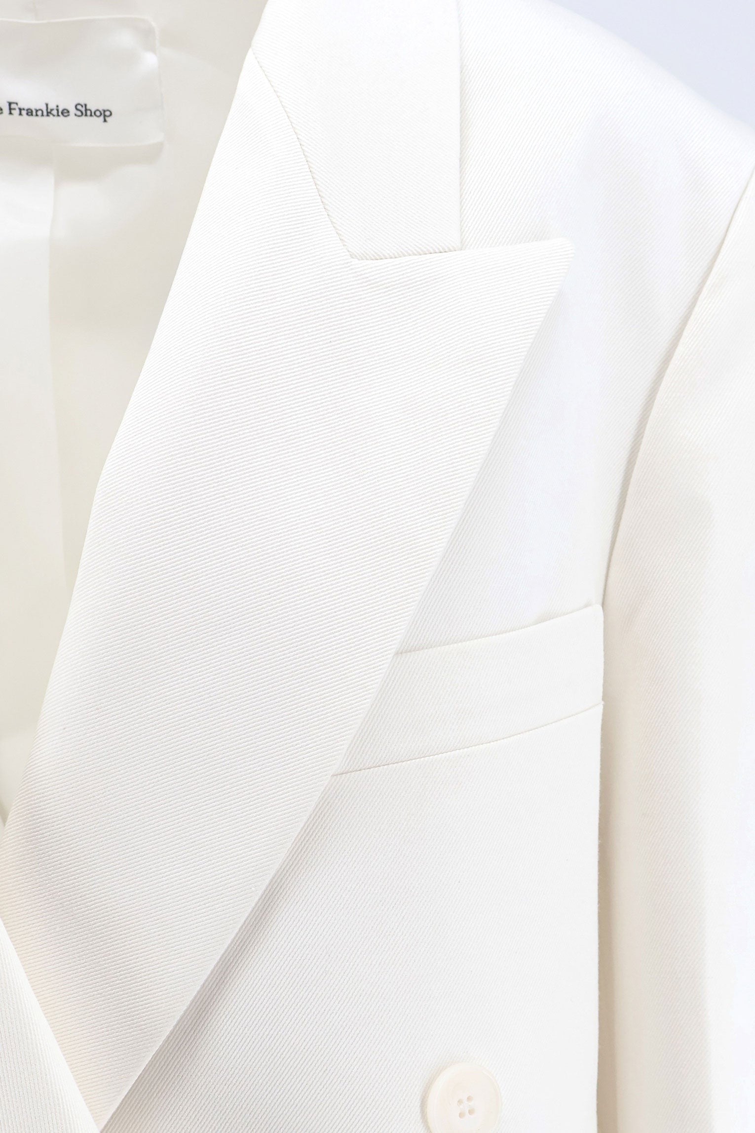 The Frankie Shop Women's Jane Viscose Blend Coat White