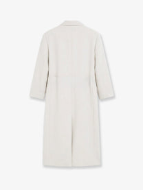 The Frankie Shop Women's Jane Viscose Blend Coat White