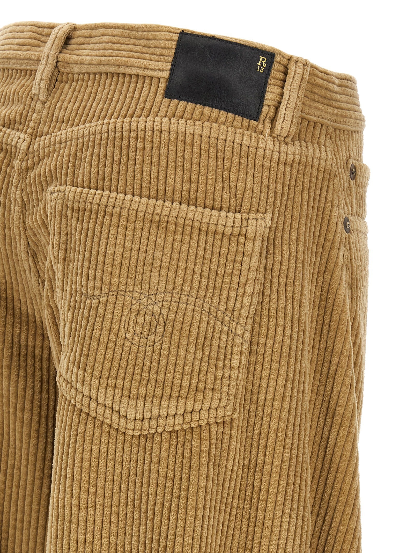 R13 Janine Pants Beige
