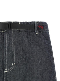 Gramicci Japanese Chambray Bermuda Shorts Blue