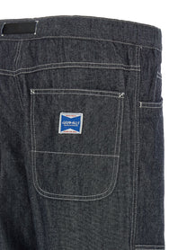 Gramicci Japanese Chambray Double Knee Jeans Blue