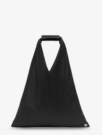 MM6 Maison Margiela Women's Japanese Classic Small Faux Leather Handbag Black