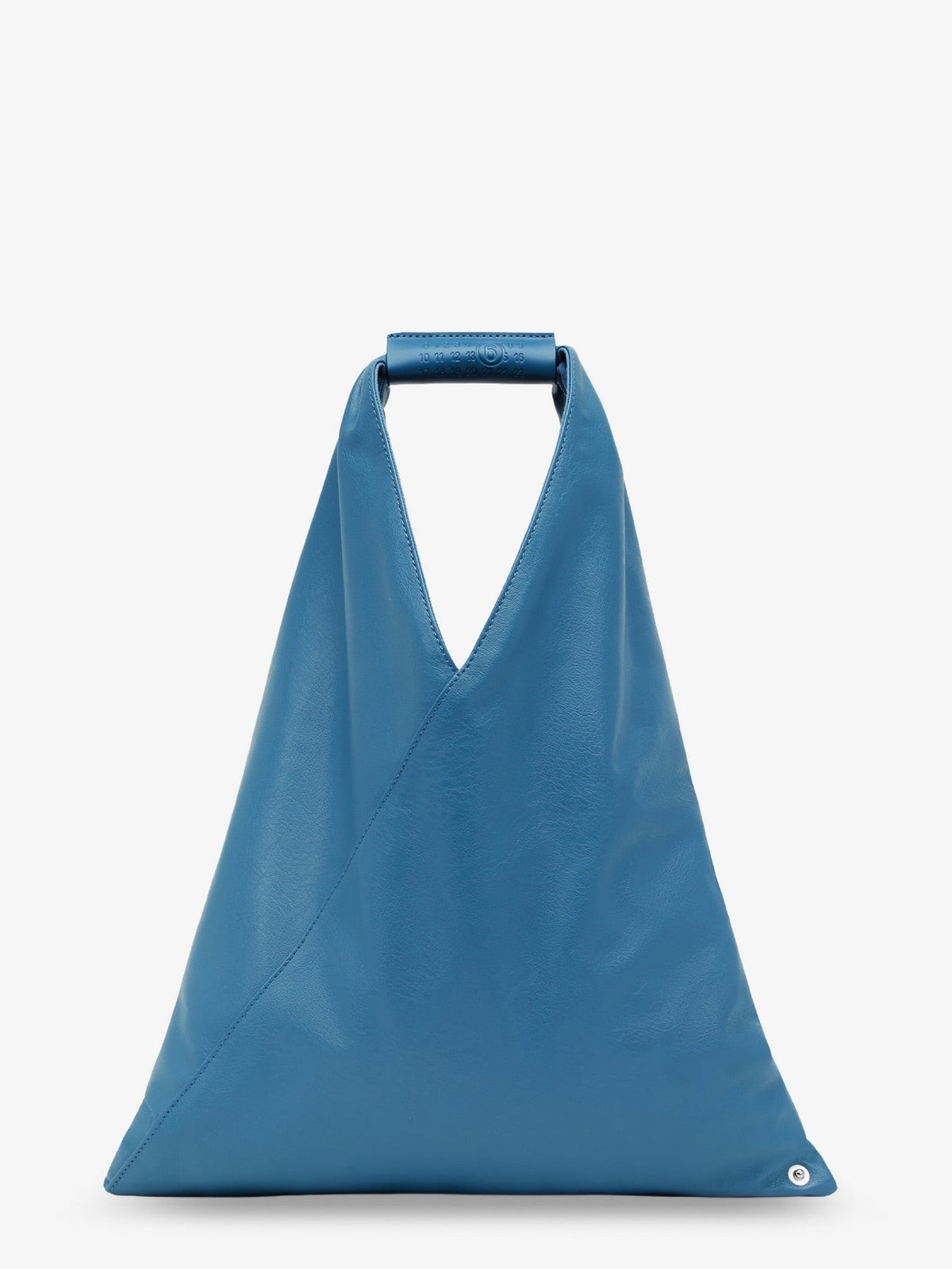 MM6 Maison Margiela Women's Japanese Classic Small Faux Leather Handbag Blue