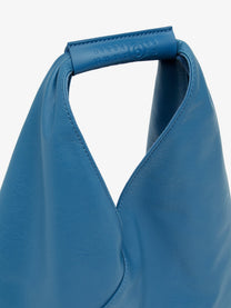 MM6 Maison Margiela Women's Japanese Classic Small Faux Leather Handbag Blue