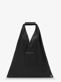 MM6 Maison Margiela Women's Japanese Classic Small Faux Leather Handbag Black