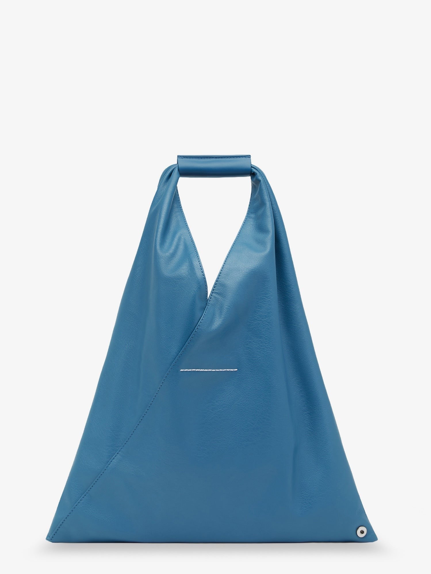 MM6 Maison Margiela Women's Japanese Classic Small Faux Leather Handbag Blue