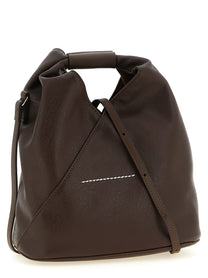 MM6 Maison Margiela Women's Japanese Leather Crossbody Bag Black
