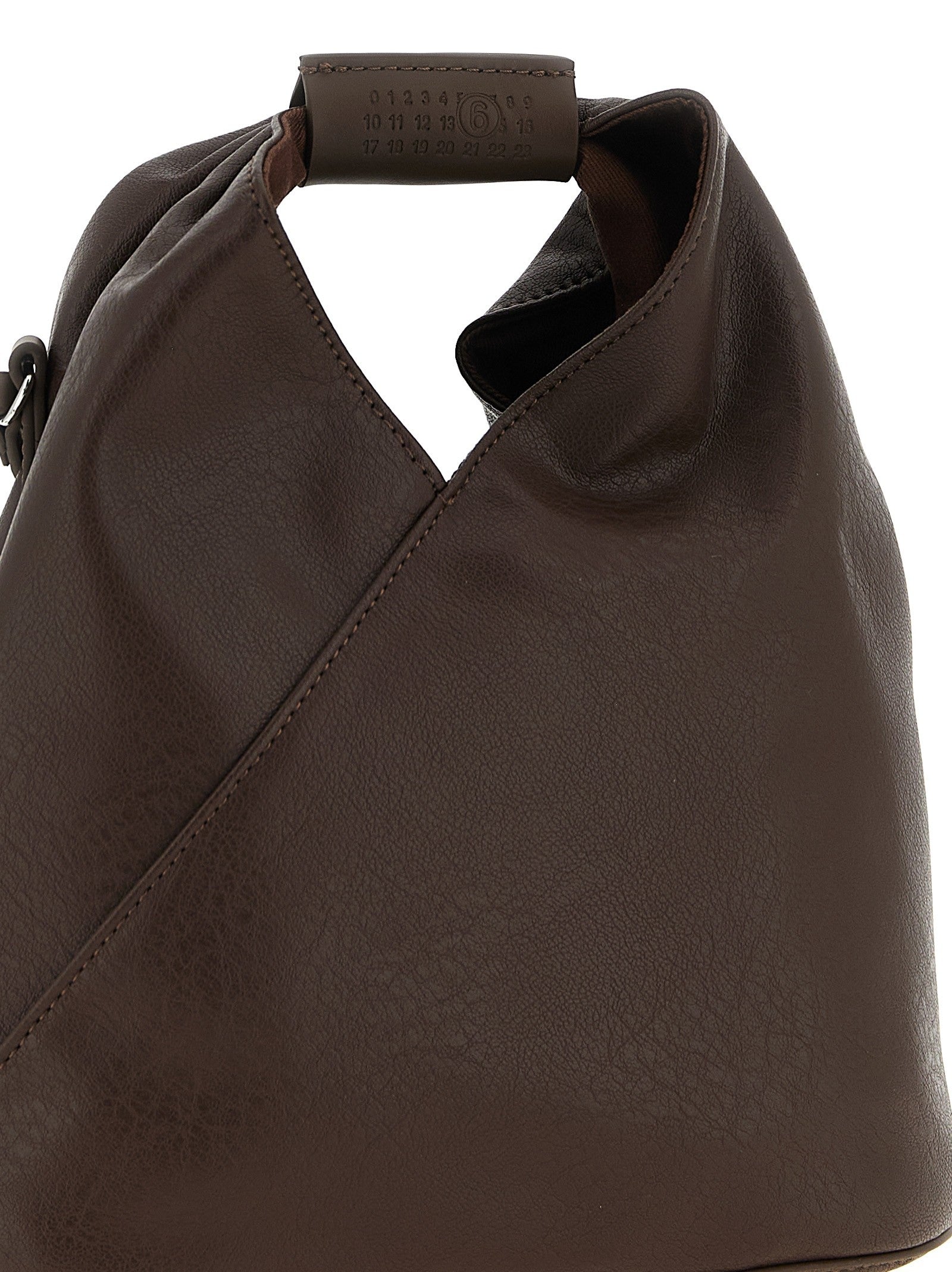 MM6 Maison Margiela Women's Japanese Leather Crossbody Bag Black