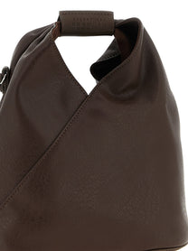 MM6 Maison Margiela Women's Japanese Leather Crossbody Bag Black