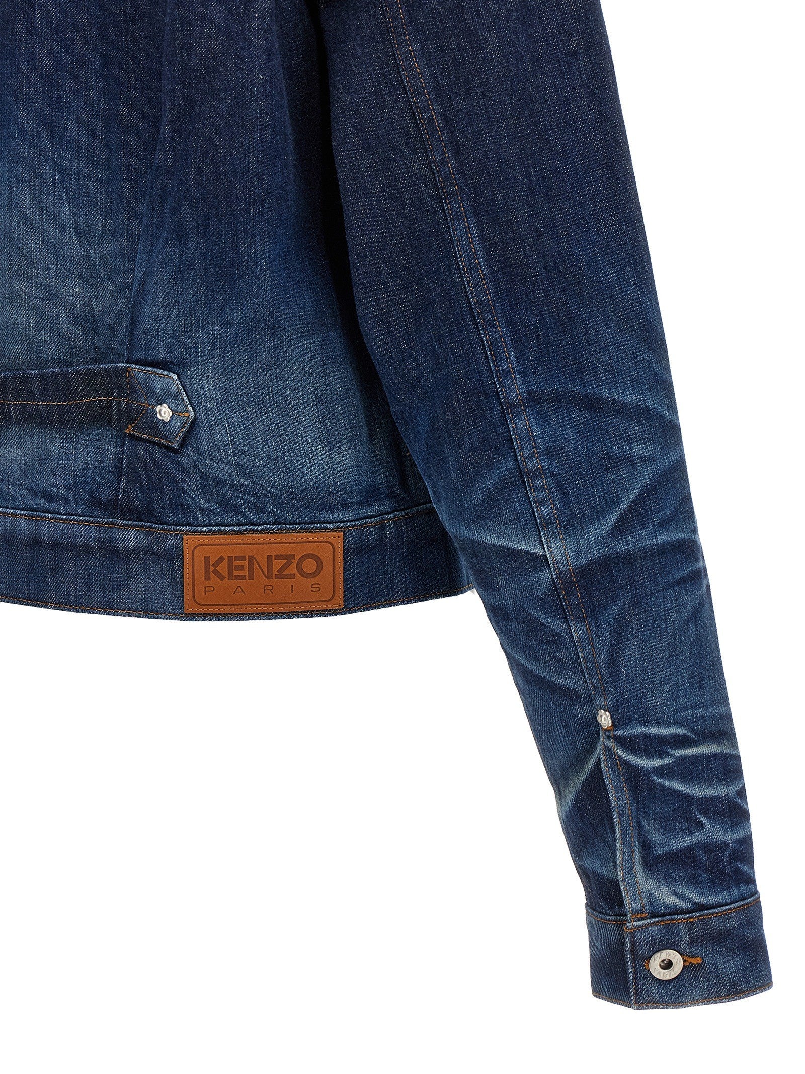 Kenzo Japanese Denim Jacket Blue