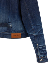 Kenzo Japanese Denim Jacket Blue