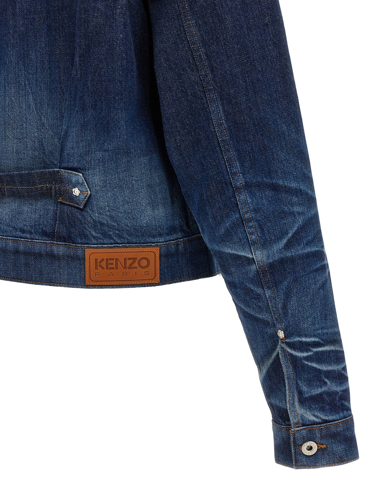 Kenzo Japanese Denim Jacket Blue, view 4