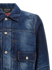 Kenzo Japanese Denim Jacket Blue