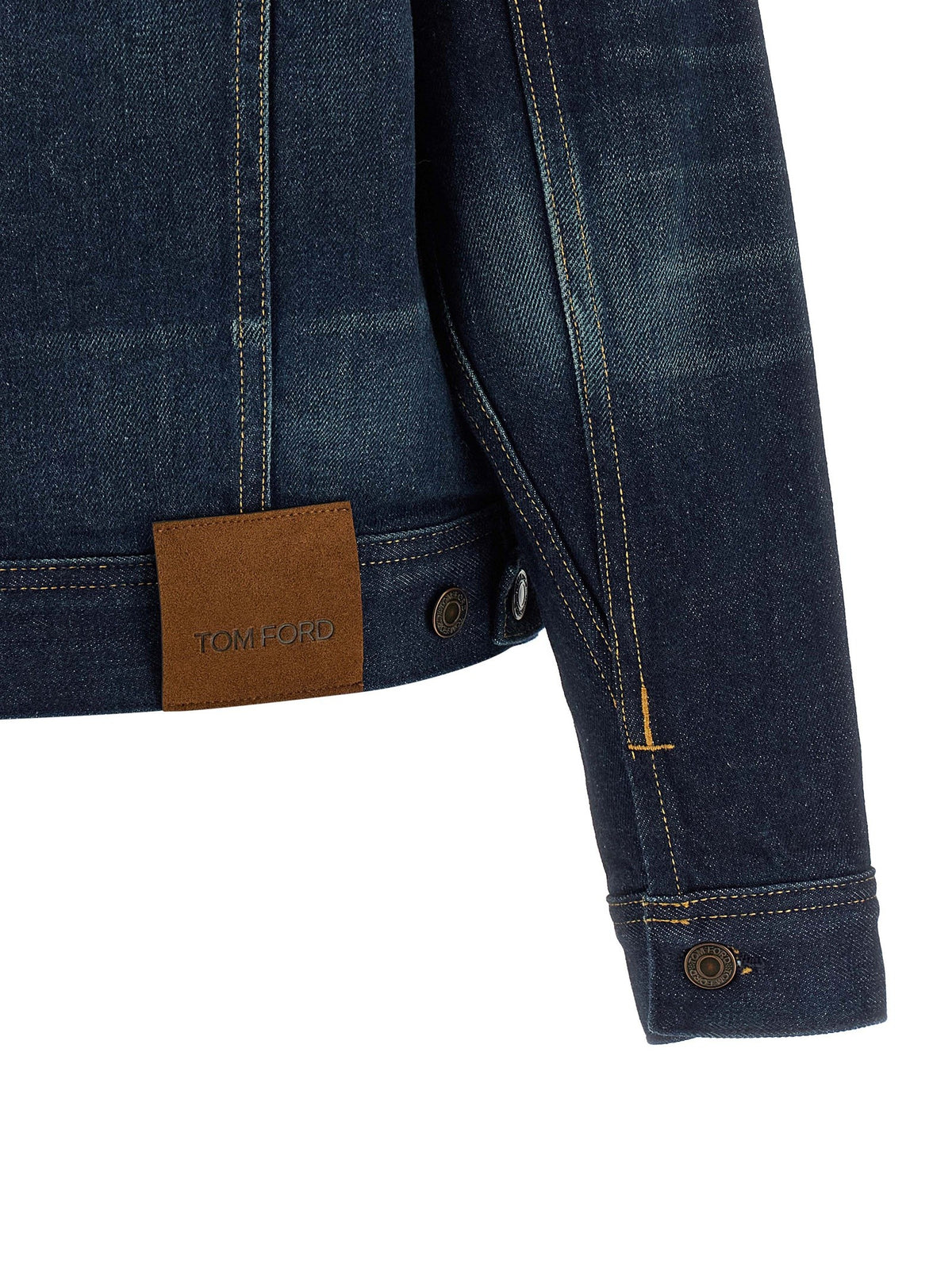 Tom Ford Japanese Denim Jacket Blue, view 4
