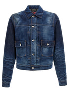 Kenzo Japanese Denim Jacket Blue