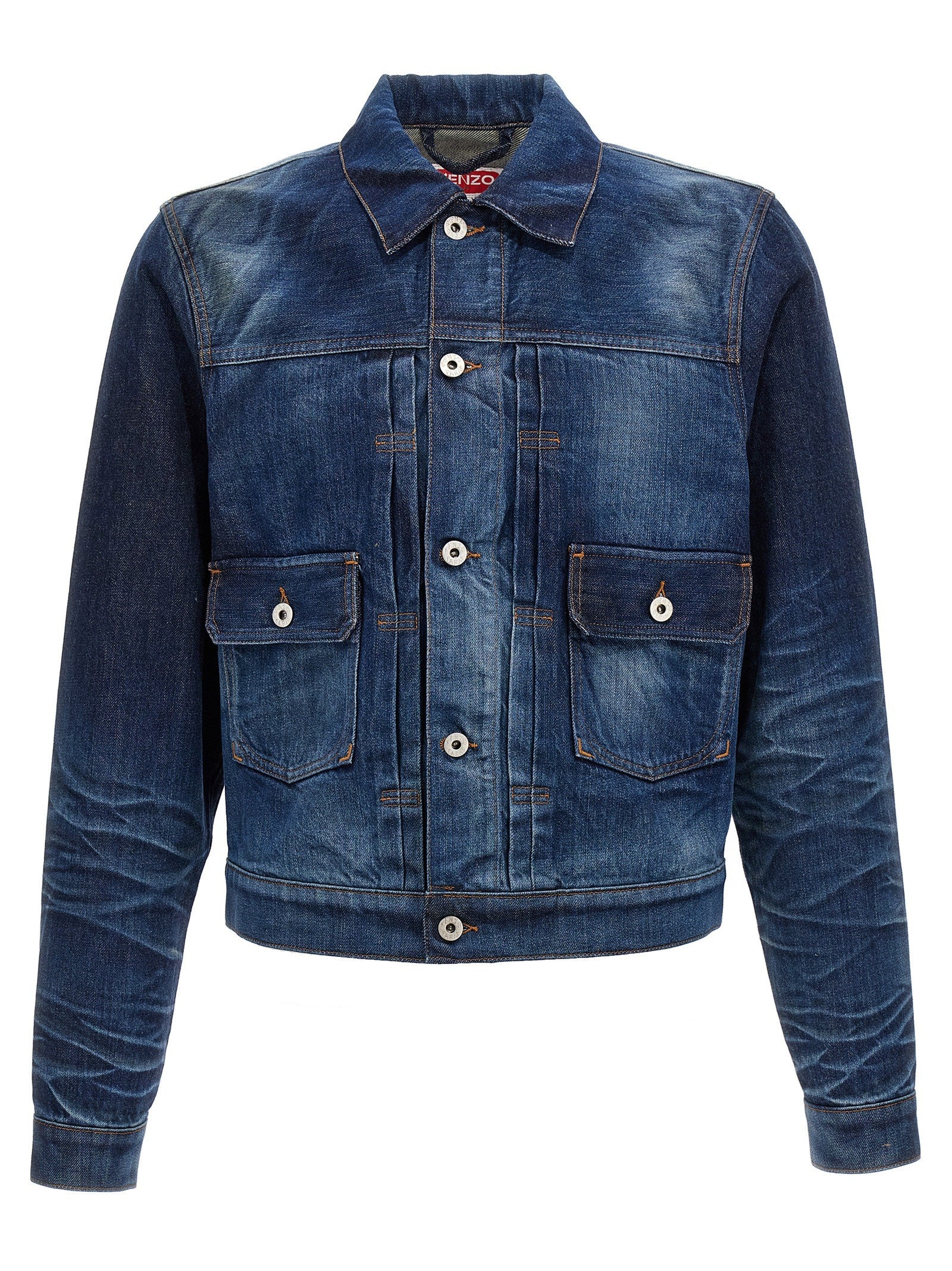 Kenzo Japanese Denim Jacket Blue