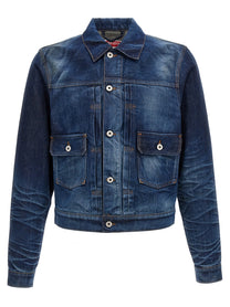 Kenzo Japanese Denim Jacket Blue