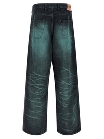 Kenzo Japanese Denim Jeans Blue