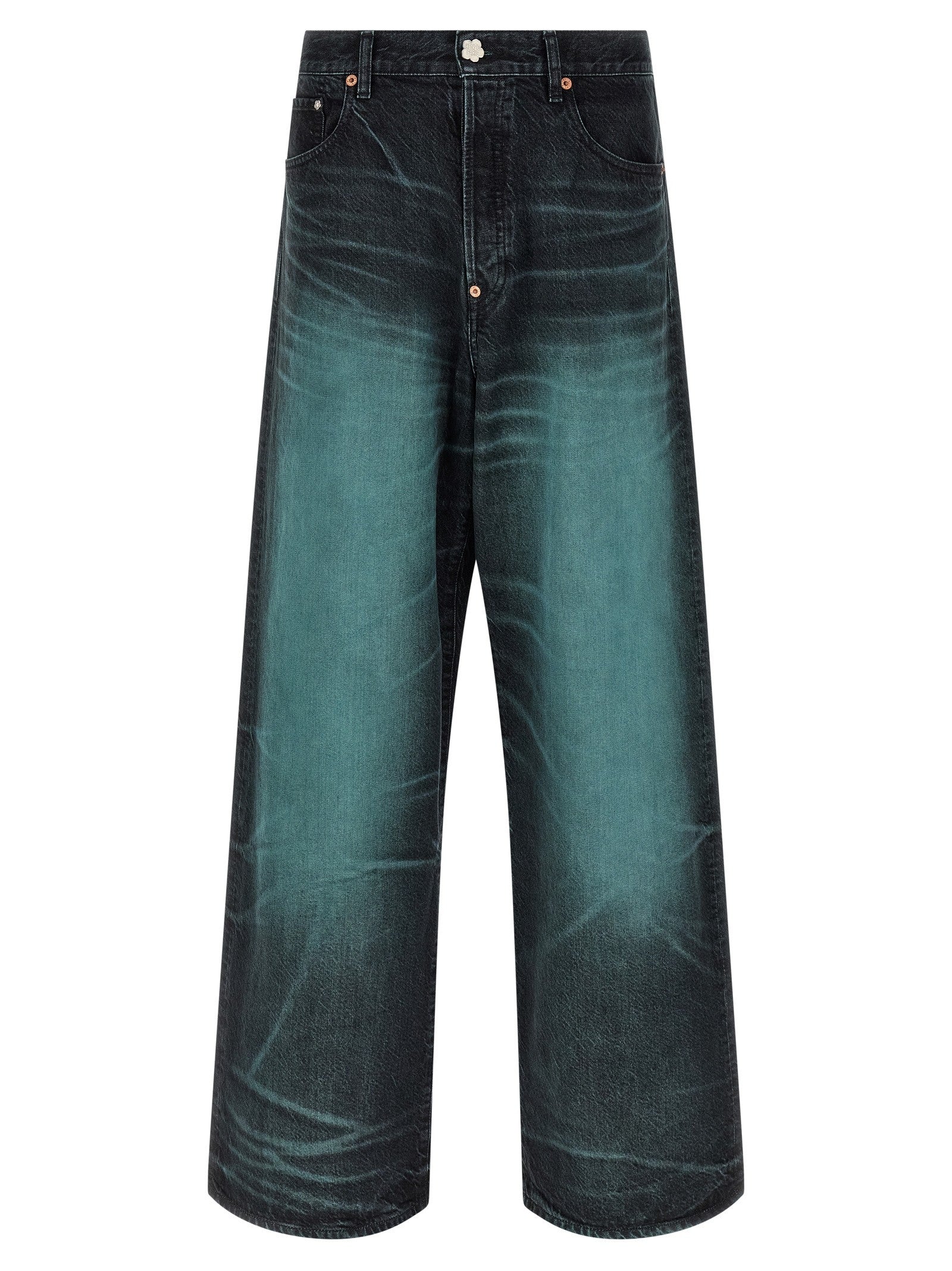 Kenzo Japanese Denim Jeans Blue