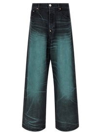Kenzo Japanese Denim Jeans Blue