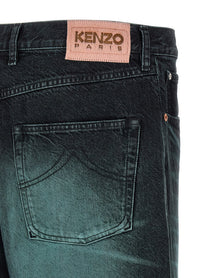 Kenzo Japanese Denim Jeans Blue