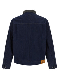 Gramicci Japanese Denim Trucker Jacket Blue