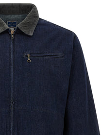 Gramicci Japanese Denim Trucker Jacket Blue