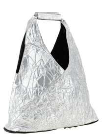 MM6 Maison Margiela Japanese Foldable Shopping Bag Silver