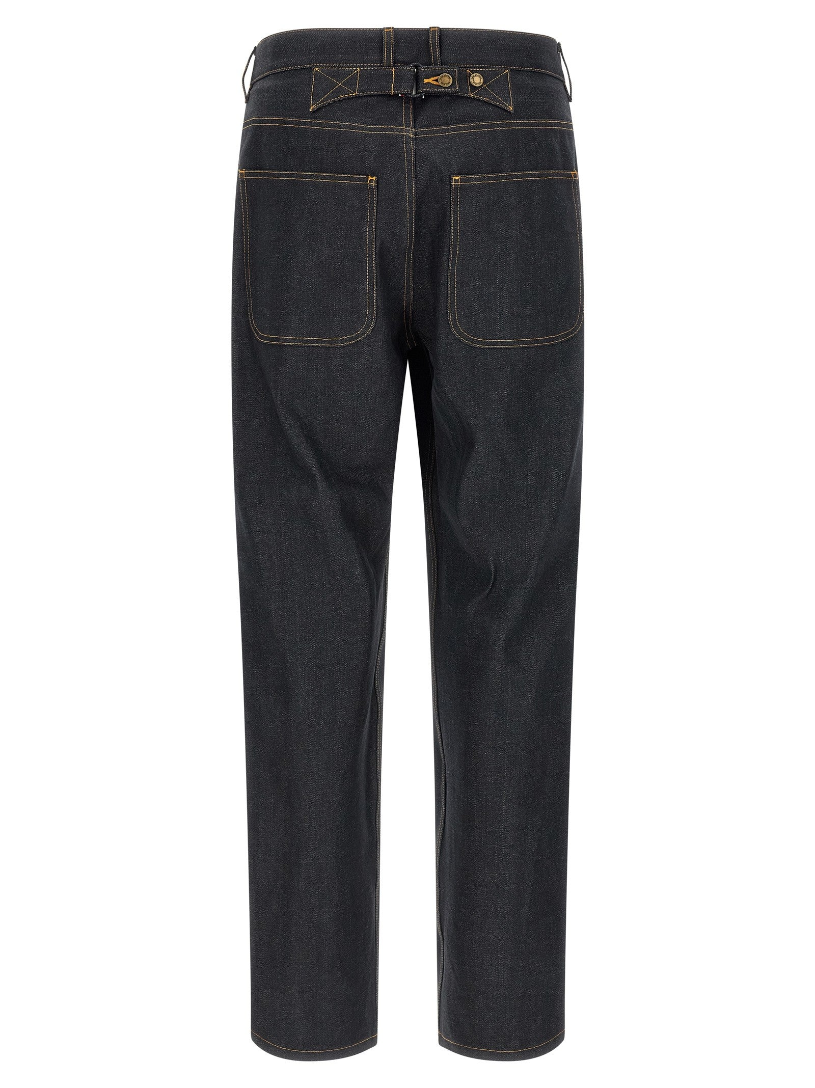 Thom Browne Japanese Selvedge Denim Jeans Blue