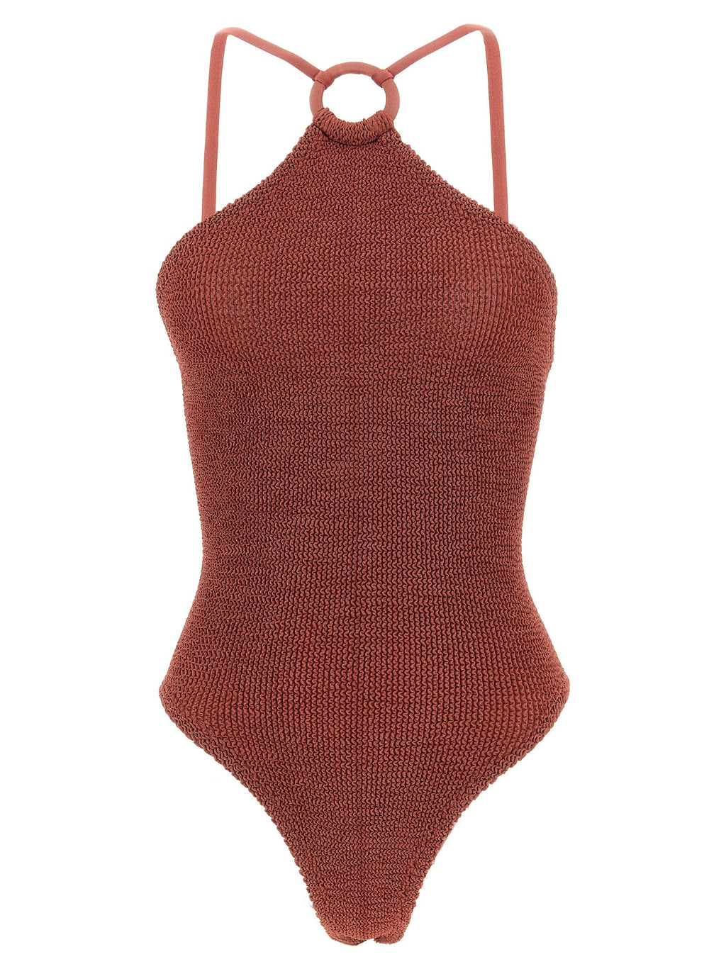 Hunza G Jasmine One Piece Swimsuit Red