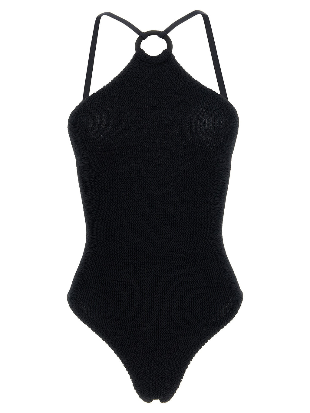 Hunza G Jasmine One Piece Swimsuit Black