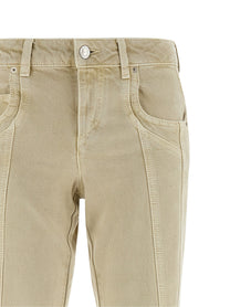 Isabel Marant Étoile Jaylis Jeans Beige