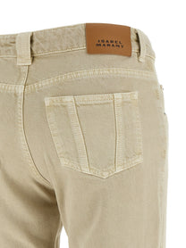 Isabel Marant Étoile Jaylis Jeans Beige