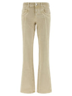 Isabel Marant Étoile Jaylis Jeans Beige
