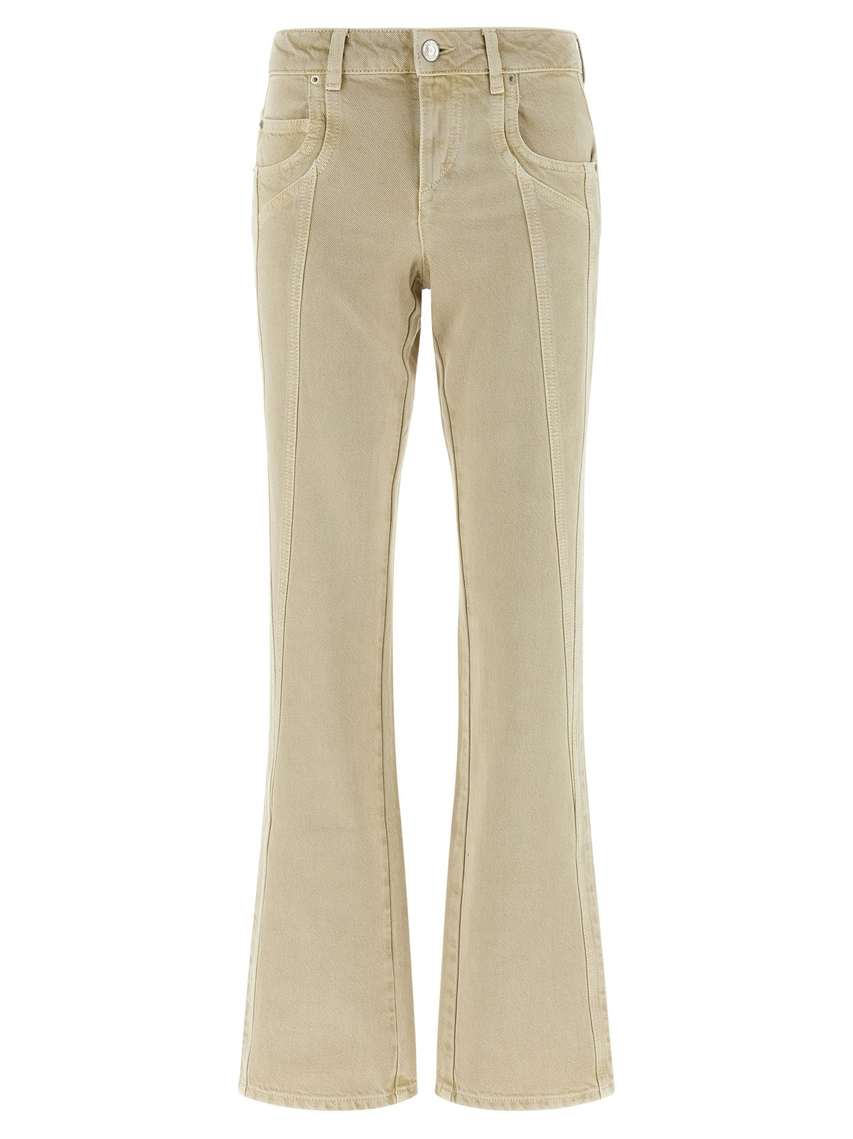 Isabel Marant Étoile Jaylis Jeans Beige