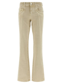 Isabel Marant Étoile Jaylis Jeans Beige